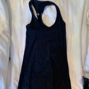 Lululemon black razor back tank top